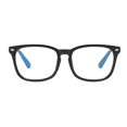 thumbnail image 2 of Blue Light Blocking Glasses Lightweight Eyeglasses Frame Filter Blue Ray Computer Game Glasses (Leopard Blue Film C3), 2 of 4