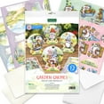 thumbnail image 2 of Garden Gnomes Die-Cut Pop Up Card Making Kit, 2 of 9