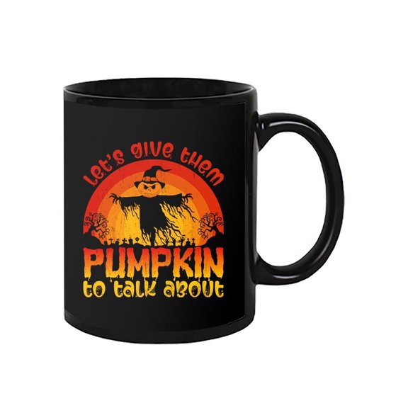 Pumpkin To Talk About Mug - Image by Shutterstock,