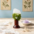 thumbnail image 4 of Adorno Decorativo con Base de Madera y Piedras Naturales – Paisaje de Bosque con Flores Secas para Decoración de Escritorio, Estante Del Hogar, Regalo Navideño, 4 of 6