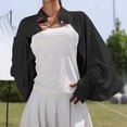 thumbnail image 4 of Vmvidoty Women's Cooling Shawl Arm Sleeve Neck Sun Protection Cape Sun-proof Cover Cloak for Women Summer SPF Long Sleeve Black Free Size, 4 of 6