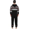 thumbnail image 4 of Men's Jumpsuits Adult Sleepwears One Piece Non Footed Pajama Unisex Playsuits, 4 of 4
