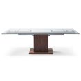 thumbnail image 1 of Table de Salle à Manger en Verre Extensible Contemporaine, 1 of 1