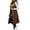 Brown, variant on MXALUOB Long Puffer Vest for Women Zip Up Stand Collar Quilted Vests with Pockets Lightweight Sleeveless Padded Coat Winter Daily Wear