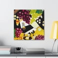 thumbnail image 3 of Cheese and Grapes Abstraction - Canvas, 3 of 10