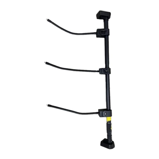 Guirnalda para puerta de entrada, percha retráctil para plantas, decoración navideña decorativa, soporte para decoración navideña, regalos de fiesta 80cm a 100cm