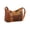 Brown Multi, variant on Patch Leather Handbag