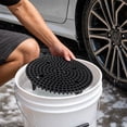 thumbnail image 5 of Car Wash Bucket Insert, Dirt Trap Filter Plastic Sediment Separator Screen with Gift Design, for Auto Detailing Accessories and Mud Removal, 5 of 6