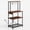 Rustic Brown, variant on Tomnk Baker's Rack with Power Outlet, Rustic Brown Microwave Stand, 4-Tier Kitchen Storage Shelf with Mug Holder and Metal Mesh Basket, 23.6"L x 13"W x 49.2"H