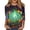 2# Green, variant on Halloween Costumes Women 3/4 Sleeve Tops Halloween Decorations Crewneck Pumpkin Print Casual Loose Fit T Shirts Hot Pink M