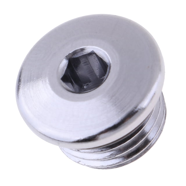 Regulador de Enchufe de presión Adaptador de tornillo de enchufe de LW de primera etapa - Plata, 7-16 Sunnimix Enchufe del regulador de buceo