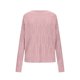thumbnail image 4 of Suéter de cuello redondo para mujer, suéter de punto de color liso con cuello redondo y manga larga, tops para mujer, 4 of 8