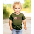 thumbnail image 2 of First Birthday Shirt for Boys 1st Birthday Bear Themed Tee for Kids Military Green Shirt 12 Months, 2 of 4