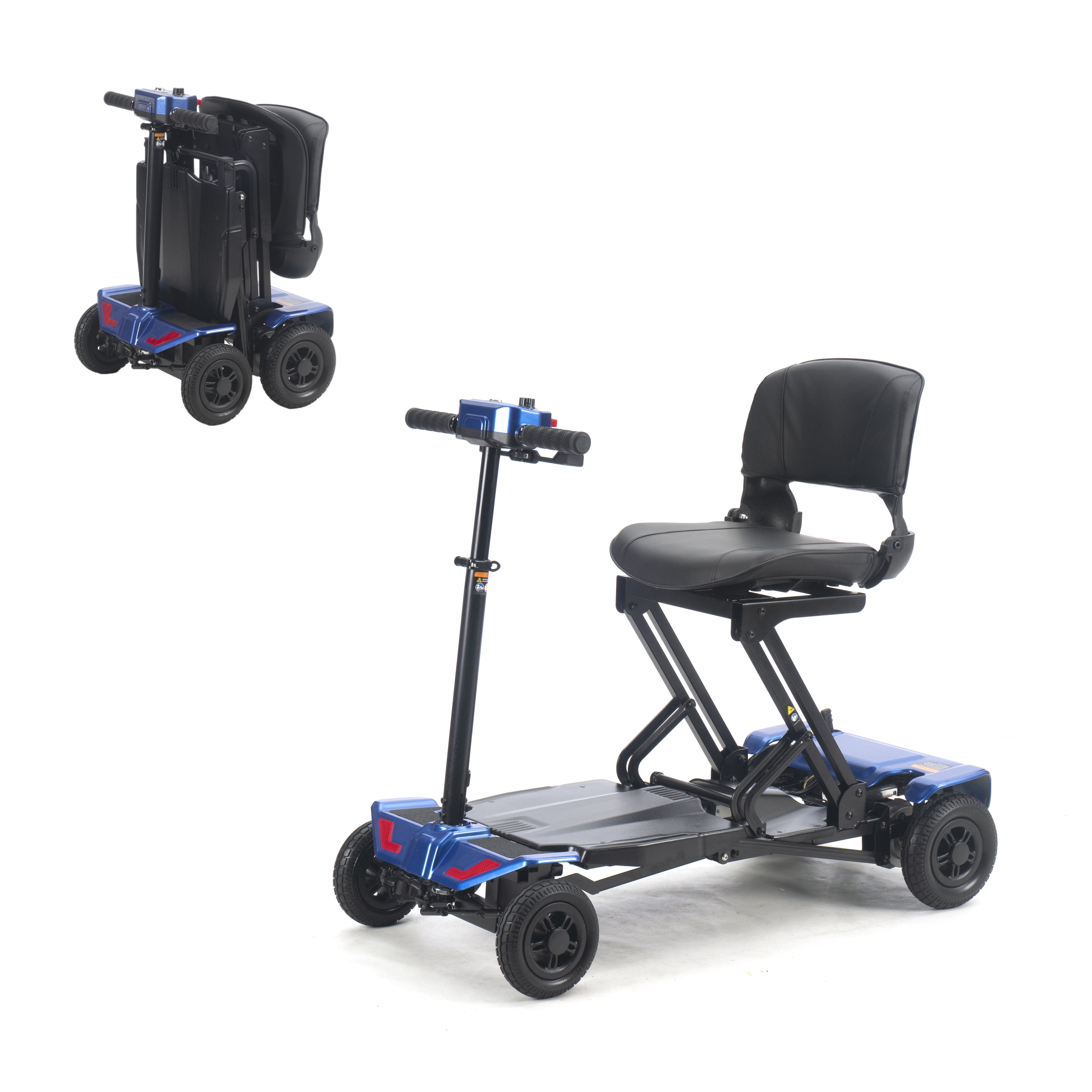 Culver Mobility, Lynx Remote Folding Mobility Scooter For Adults, Blue