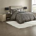 thumbnail image 2 of Luxurious 5Piece Jacquard Bedding Set Cotton Fill Classic Paisley Design for King Bed, 2 of 11