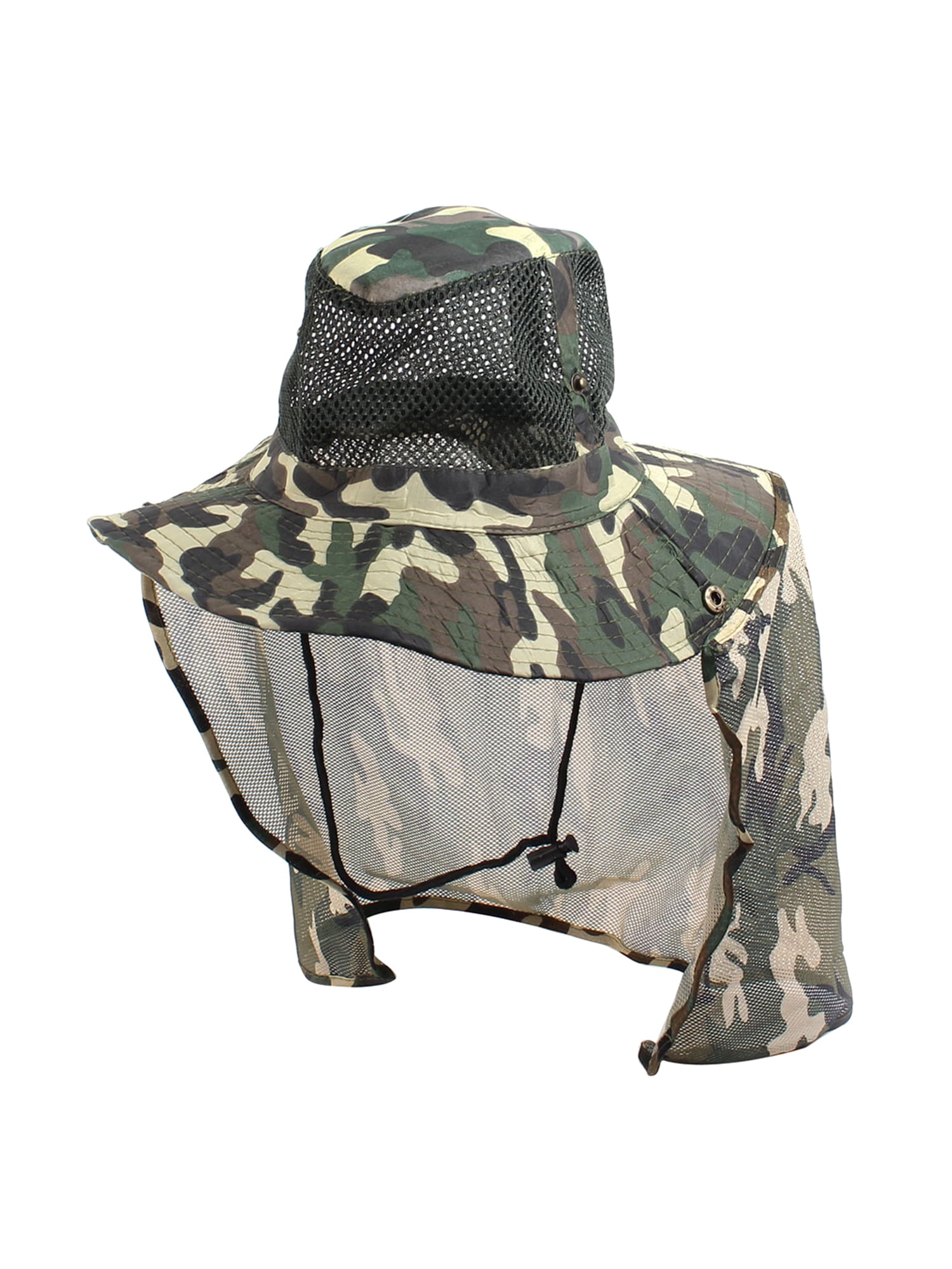 Camouflage Print Fishing Bucket Hat 