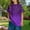 Purple, variant on Frnrwgo Girls T-shirts Short Sleeve T Shirts Kids Summer Tops Crewneck Basic Graphic Tees 3-14 Years, Sky Blue