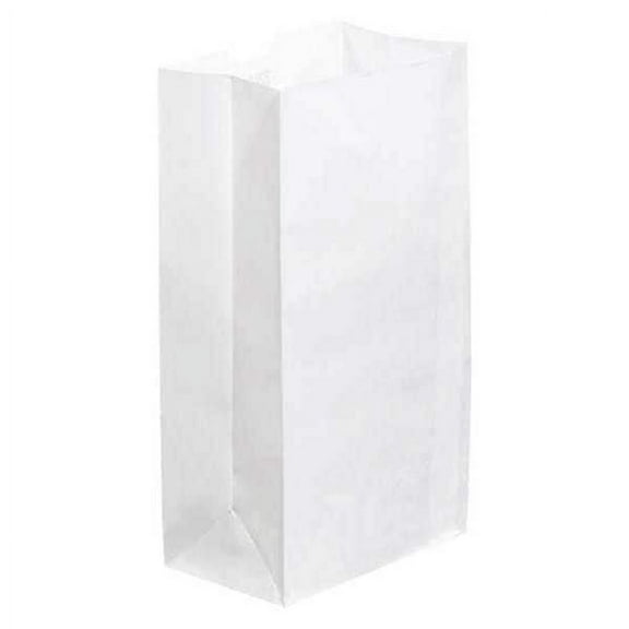 Duro Bag White Heavy-Duty Kraft Paper Bags, 500 count