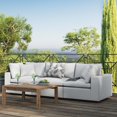 thumbnail image 1 of Modway Commix Canapé d'Extérieur pour Patio, Blanc, 1 of 10