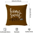 thumbnail image 3 of Modern Sofa Throw Pillow Covers Set of 4 Decorative Pillow Covers 18x18 inch Farmhouse Outdoor Modern Boho Pillowcase for Patio Couch Sofa Living Room Home Decoration(Coffee), 3 of 6