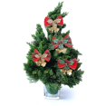 thumbnail image 4 of Paquete de 16 lazos de Navidad con campanas, Mini lazo de Navidad, manualidad para regalo, adorno, decoración colgante para árbol de Navidad, 4 of 5