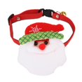 thumbnail image 2 of Disfraz de mascota Halloween Disfraz de Navidad Collar para perro gato pequeño - tal se describe, Papá Noel Sunnimix Collar de cachorro de perro mascota, 2 of 5
