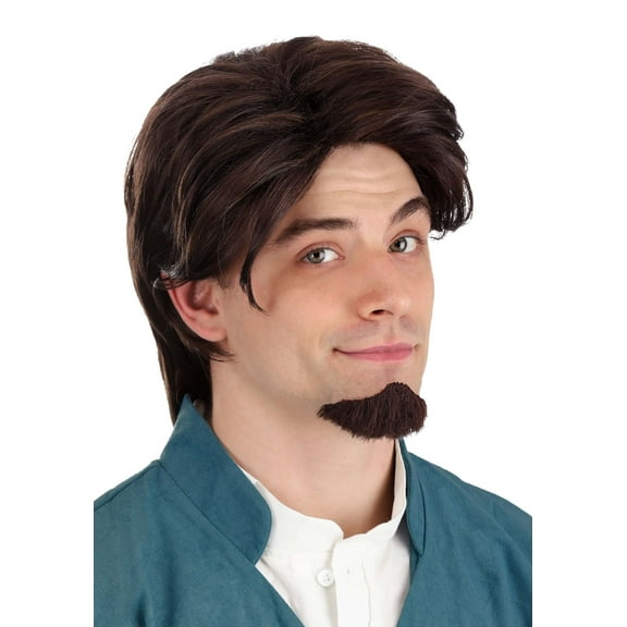 Tangled Flynn Rider Men's Wig & Goatee