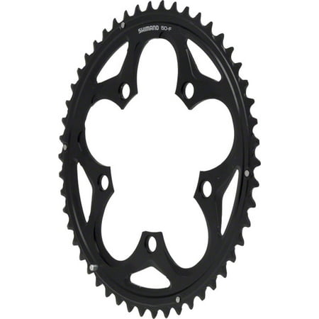 Shimano 105 5750-L 50t 110mm 10-Speed Chainring Black