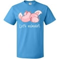 thumbnail image 3 of Inktastic Let's Relaxolotl with Cute Sleeping Axolotls T-Shirt, 3 of 5