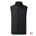 thumbnail image 1 of Chaleco térmico eléctrico para hombre, chaleco térmico para hombre, chaqueta de invierno cálida térmica con USB Vogacara FS10141-02B, 1 of 7