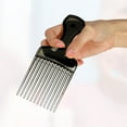 thumbnail image 5 of Unique Bargains 1 Pc Women Durable Hair Insert Comb for Curly Thick Wavy Straight Hair Gray ABS, 5 of 6