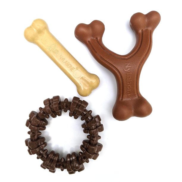 Juguetes para Perros Nylabone Power Chew Medley Sabores para Masticadores Agresivos Pequeños