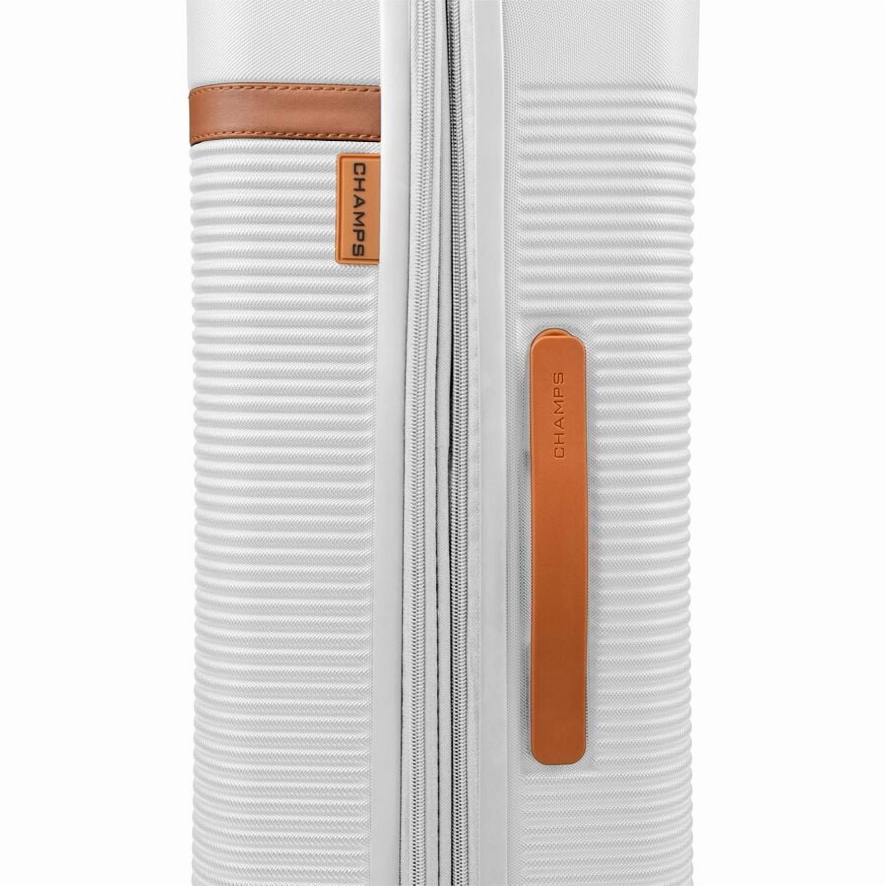 CHAMPS Vintage III Collection, 3-piece Hardside Luggage set, Ivory