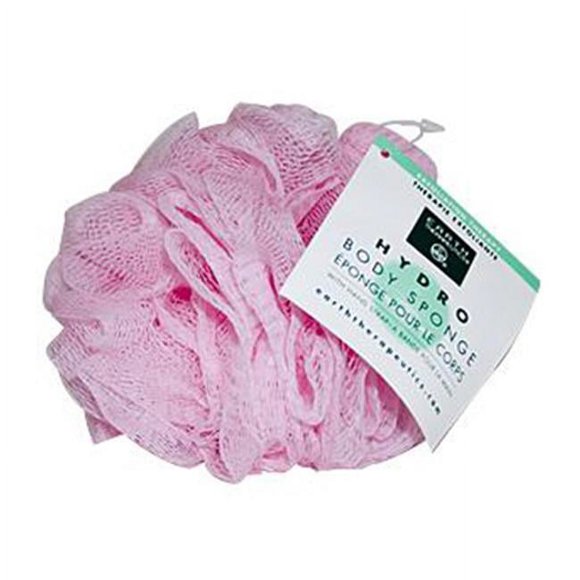 Earth Therapeutics Pink Hydro Body Sponge - Pack