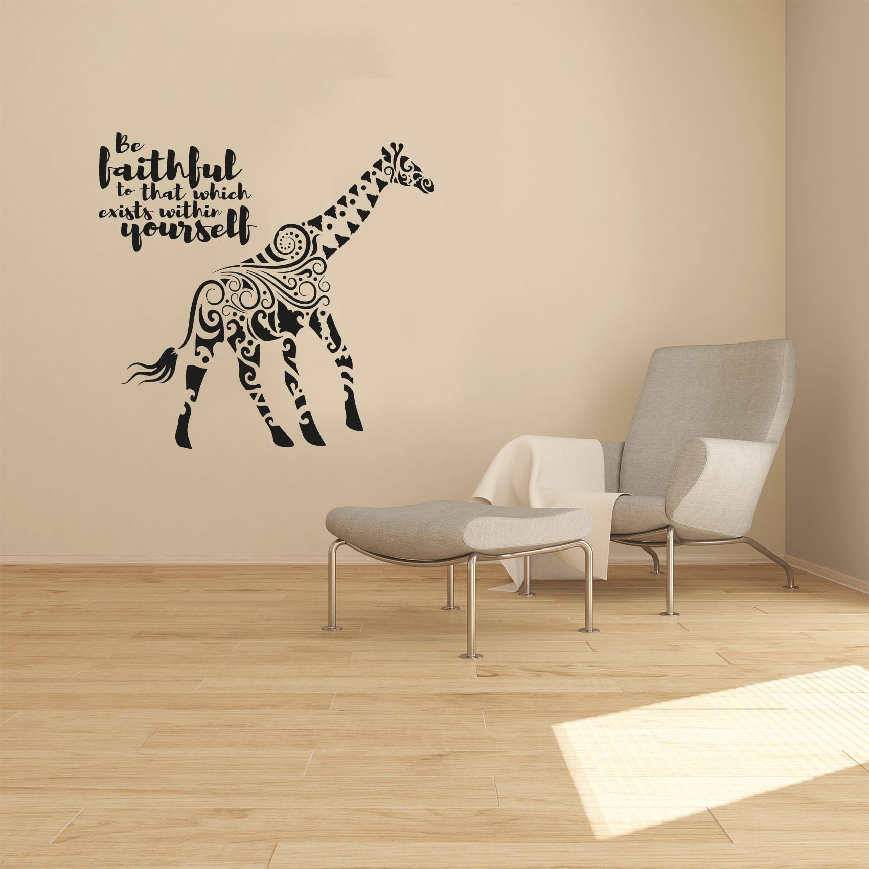 Wall Graphics Giraffe Childrens Nursery Wall Art Stickers Wall Decals 