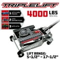 thumbnail image 2 of Powerbuilt 620422 Floor Jack, Triple Lift, 2 Ton, 17-3/4 In Lift, 2 of 3