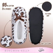 Bergman Kelly Fuzzy Slippers for Women, Super Soft Indoor Comfy & Cozy House Shoes W/ Anti-Skid Sole (Furry Collection)
