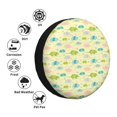 thumbnail image 5 of Rv Spare Tire Cover 17 inch - Armadillo Floral Tire Covers for Trailers, Adjustable Camper Spare Tire Cover, 5 of 7