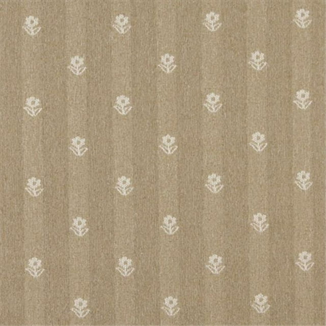 Designer Fabrics C627 54 in. Large Or et Ivoire&44; Fleurs Style Pays Tissu de Rembourrage
