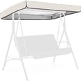 thumbnail image 4 of Patio Swing Housse de Remplacement - Tissu Ripstop Robuste Abri Résistant aux Intempéries pour Meubles d'Extérieur Protection contre la Pluie et le Soleil Facile, Vert, JKODE, 4 of 9