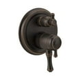 thumbnail image 2 of Delta Cassidy Traditional 2-Handle Monitor® 17 Series Valve Trim with 3-Setting Integrated Diverter in Venetian Bronze T27897-RB, 2 of 2