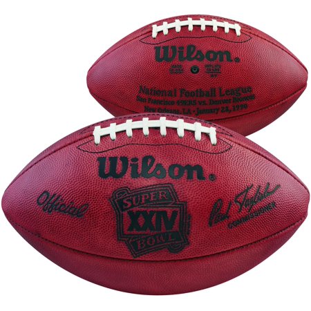 Super Bowl XXIV Wilson Official Game Football