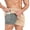 02-Khaki, variant on GIRUNS Men's 2 in 1 Hybrid Shorts Summer Quick Dry Running Athletic Stretch Gym Beach Short