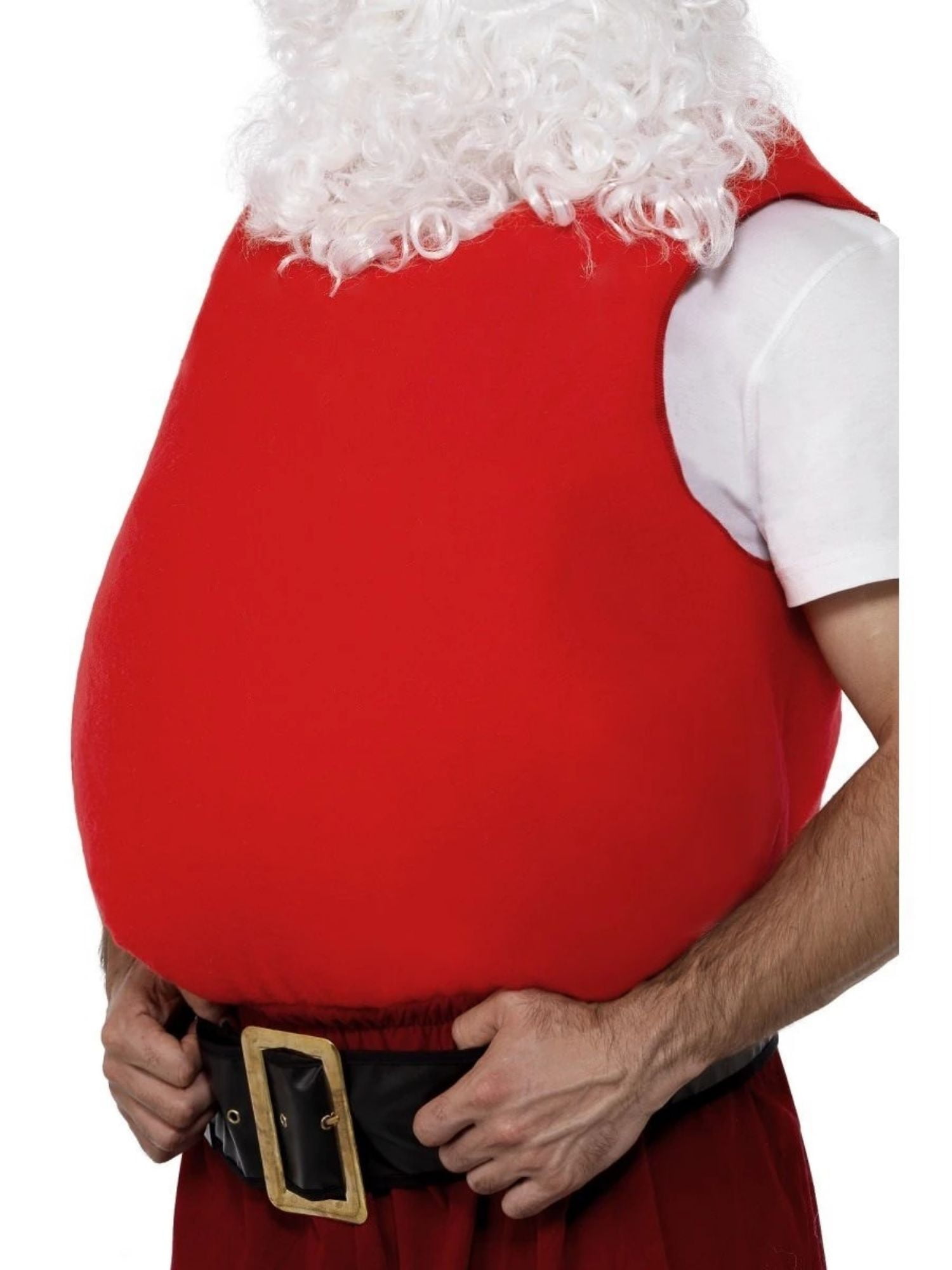 Adult Red Santa Belly Stuffer Costume Accessory One Size 