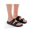 thumbnail image 5 of Women's Casual Waterproof Wear Resistant Anti-Skid Solid Color Flat Plastic Sandals Soft Comfortable Slippers For Indoor And Outdoor Slides Sandals, 5 of 5