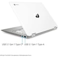 thumbnail image 5 of HP x360 2-in-1 14" HD Touchscreen Convertible Chromebook, Intel Celeron N4000, 4GB Memory, 64GB eMMC, WiFi, Webcam, Bluetooth 5, Chrome OS, Bundled with 128GB Micro SD CARD, 5 of 6
