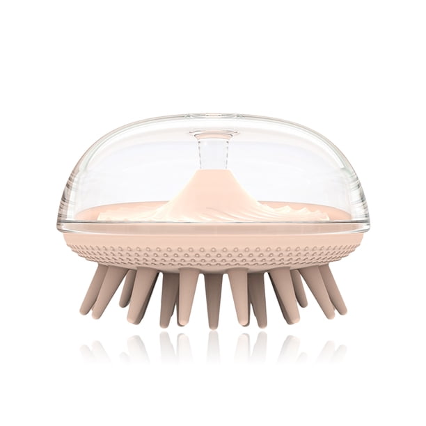 Scalp Massager Shower Cepillo de ducha Manchas anti-picazón Raíz de cabello Scrubber Massage Care Herramienta Suministros Masculinos Niños Animales Rosa Inevent CE001265-04B