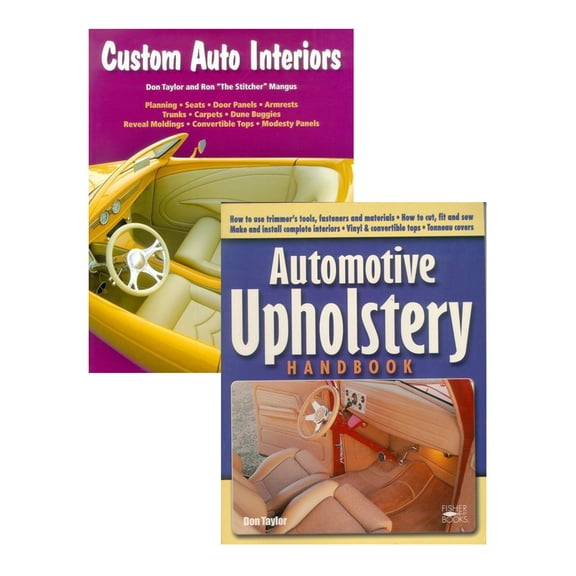 Automotive Upholstery Handbook And Custom Auto Interior Box Set
