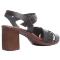 thumbnail image 3 of JUSTINREESS Zoe Women's 2.5 inch Block Heel Sandals In Black Size 9, 3 of 6