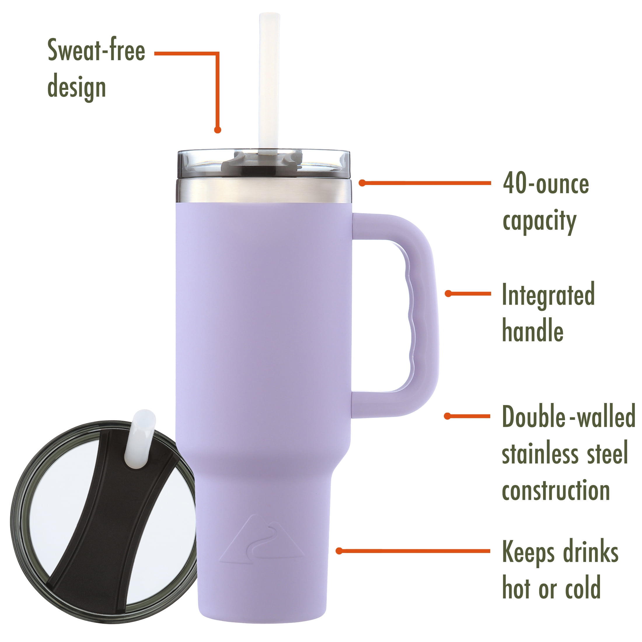 Ozark Trail PL 40oz Tumbler, OZARK TRAIL PL 40OZ TUMBLER